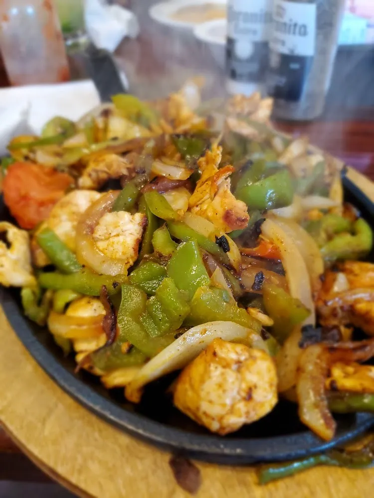Lunch Fajitas Shrimp